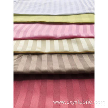 polyester stripe dobby jacquard fabric in different colors